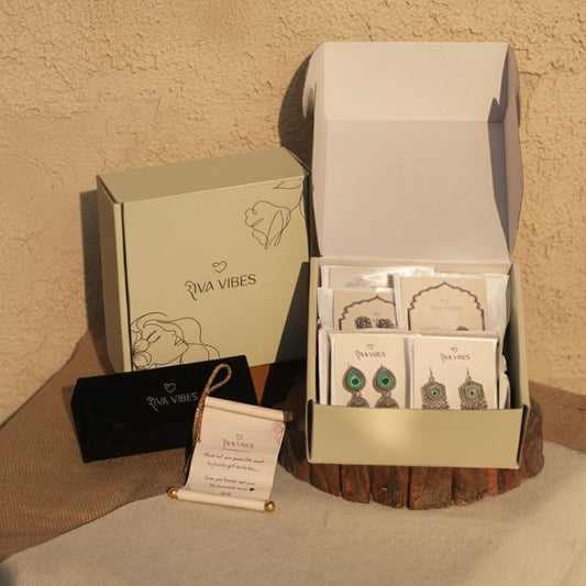 Set of 7 Traditional Ethnic Earrings Collection