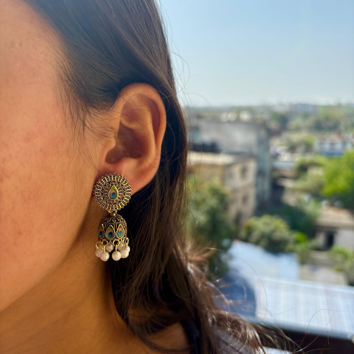 Aadvik Designs Jhumkas