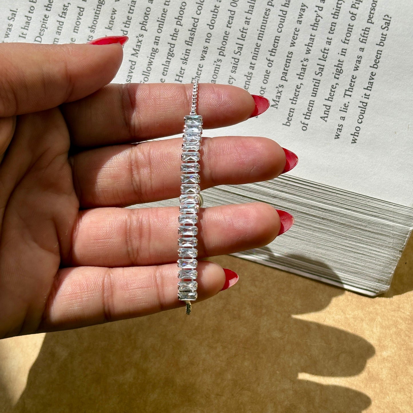Alloy Silver Artificial Bracelet