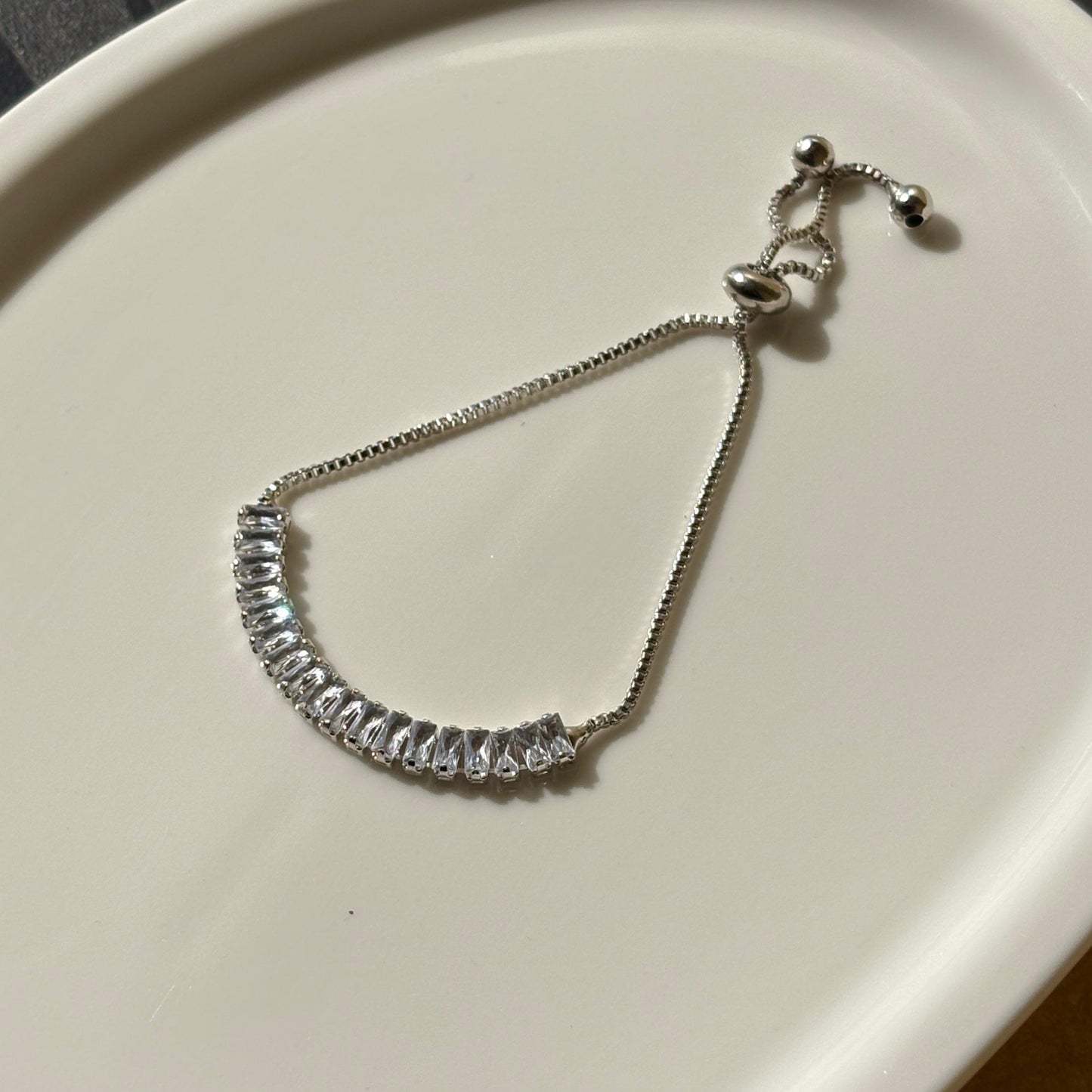 Alloy Silver Artificial Bracelet