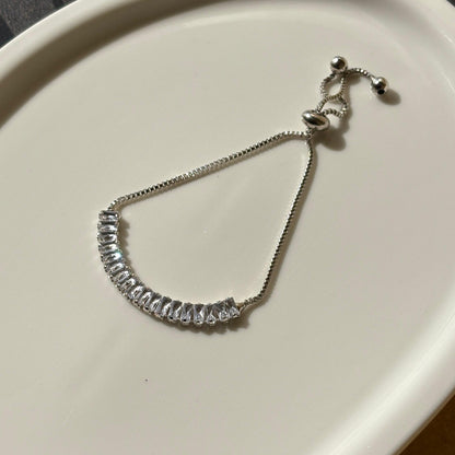 Alloy Silver Artificial Bracelet