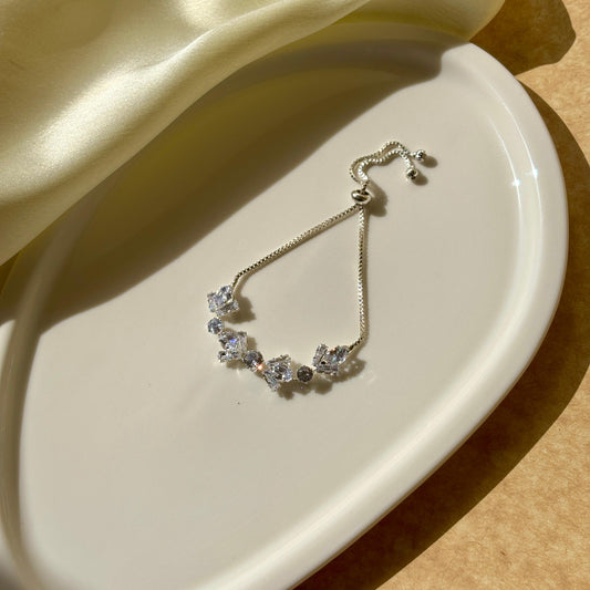 Silver Plated Artificial Bracelet