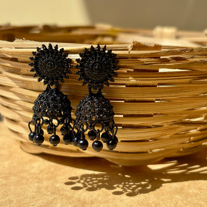 Jewelry & Love Hamper – Jhumkas, Evil Eye Pendant & More