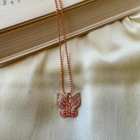 Butterfly Pendants Pink